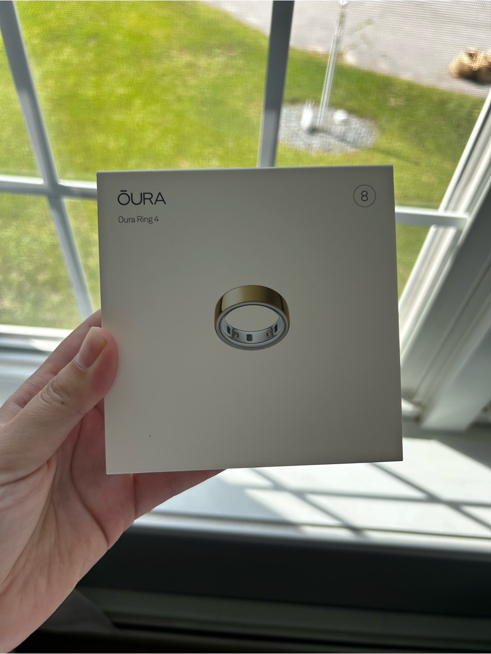 Oura Ring 4 by Oura - Gold Finish